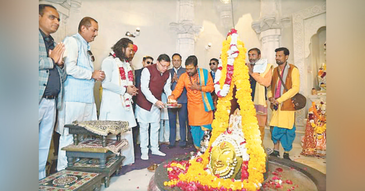 U’khand CM offers prayers at temples in Bhinmal, Pushkar
